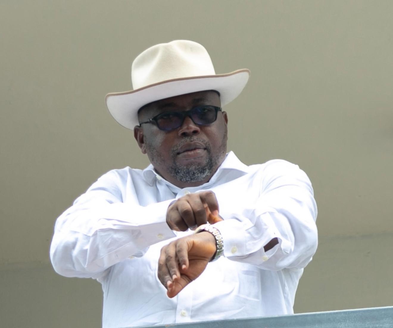 Arc. Akin Akinyemi at an architectural site
