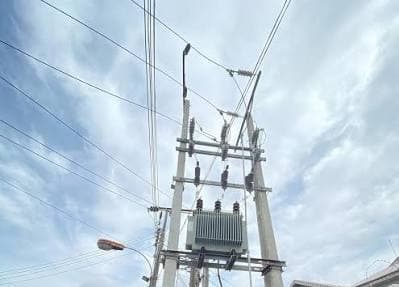 Power infrastructure — transformer reconnection